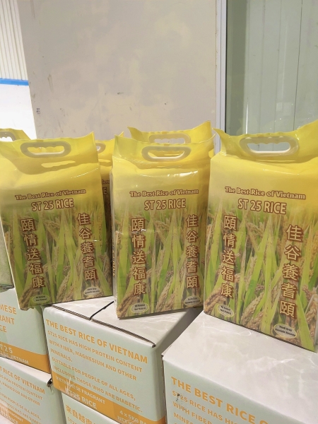 ST25 Rice to Singapore - Nông Sản Gia Vị K-Agriculture - Công Ty Cổ Phần Tập Đoàn K-Agriculture